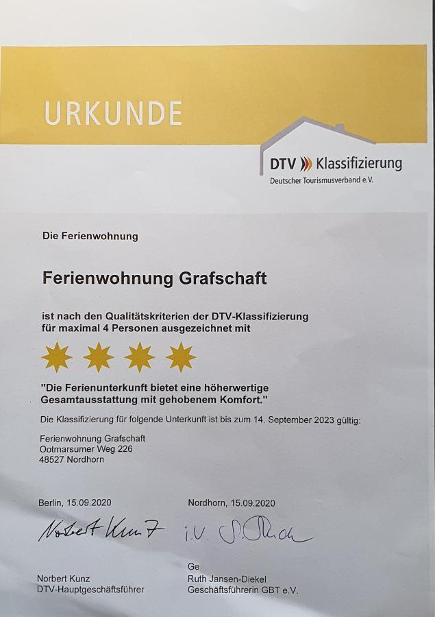 Fewo Grafschaft Nordhorn Exteriör bild